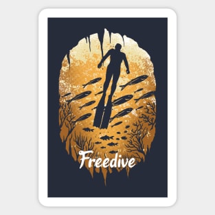 Freedive Sticker
